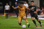 Bhayangkara Lampung unggul 1-0 atas Dewa United lewat gol Sadat&nbsp;