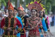 Karnaval Budaya Meriahkan Hut Ke-60 Provinsi Sulawesi Tengah