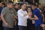 Presiden Jokowi kunjungi mal di Mataram
