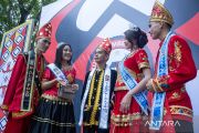 Pagelaran seni dan budaya To Pamona Poso di Palu 