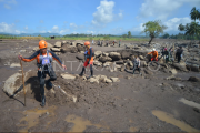Pencarian korban banjir bandang hari ketujuh