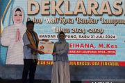 Deklarasi bakal calon wali kota Bandarlampung