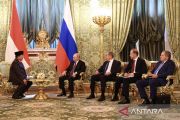 Prabowo meets Putin in Moscow