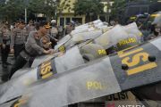 Apel penggelaran sarpras di Polresta Bandar Lampung