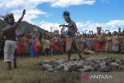 Baliem Valley Festival in Mountains Papua