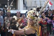 Indonesian cultural carnival in Samarinda
