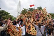 Indonesian cultural carnival in Samarinda