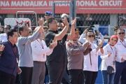 Presiden Jokowi nonton MotoGP Mandalika 2024