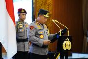 Kapolri Listyo lantik enam Kapolda baru dan pejabat utama mabes