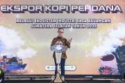 Ekspor perdana kopi asal Sumatera Selatan