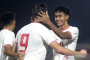 Timnas Indonesia U-20 kalahkan India empat gol tanpa balas