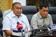 Konferensi pers Komisi VI terkait pembentukan Panja BP Batam