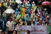 FOTO - Pawai menyambut Ramadhan 1446 H di Makassar