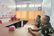 Kunjungan Kapendam XIV/Hasanuddin ke ANTARA Sulselbar