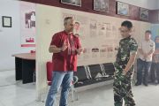 Kunjungan Kapendam XIV/Hasanuddin ke ANTARA Sulselbar