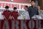 Rilis kasus pembuatan narkotika jenis sintesis cair