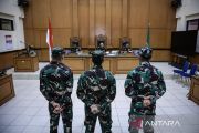 Pengadilan Militer tolak permohonan restitusi penembakan bos rental