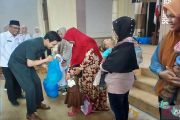 Ikatan Penyuluh Keluarga Berencana Sumsel salurkan nutrisi kepada 11 keluarga rawan stunting