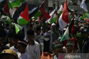Aksi damai Lampung bersama Palestina