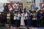 Aksi damai Lampung bersama Palestina