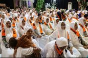 FOTO - Pelepasan jamaah calon haji Makassar