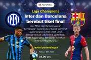 Liga Champions: Inter & Barcelona berebut tiket final