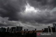 Jakarta diperkirakan hujan ringan pada siang dan sore hari