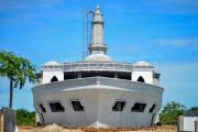 Pembangunan masjid berbentuk kapal di Padang Pariaman