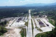 Progres pembangunan rest area tol Padang - Sicincin