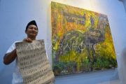 Pameran seni rupa nasional karya guru di Padang