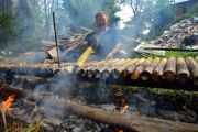 Pesanan lamang bambu meningkat jelang Idul Adha di Padang
