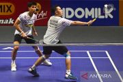 Sabar/Reza sedih, tapi juga bangga dengan hasil final Hylo Open