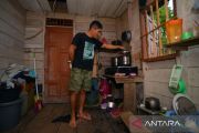 Penggunaan gas elpiji di pedalaman Mentawai