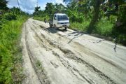 Jalan rusak trans Mentawai