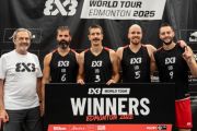 Ub juara FIBA 3x3 World Tour Edmonton 2025
