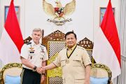 President Prabowo receives US SOCOM Medal for boosting defense ties