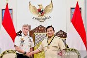 Prabowo terima medali kehormatan dari Komando Operasi Khusus AS