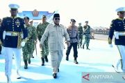 Presiden Prabowo tiba di Batujajar untuk lantik Wakil Panglima TNI