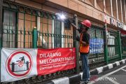 DKI kemarin, pagar Stasiun Cikini hingga kebakaran kapal Dorolonda