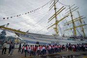 Open ship KRI Bima Suci di Padang