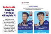 Indonesia boyong empat medali Olimpiade AI