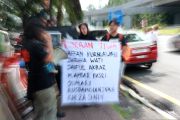 Aksi solidaritas aktivis Malaysia