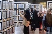 FOTO - Pameran tunggal kaligrafi di Gowa