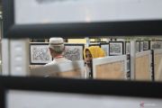 FOTO - Pameran tunggal kaligrafi di Gowa