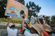 Aksi damai Program Makan Bergizi Gratis (MBG)