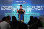 Peresmian operasional Bank Sultra Tower di Kendari