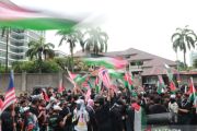 Unjuk rasa dukung Gaza di Kuala Lumpur