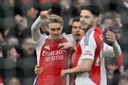 Gol Odegaard bawa Arsenal bungkam Napoli 1-0 di San Paolo