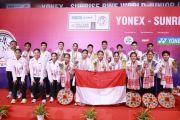 Indonesia satu grup dengan Makau dan Senegal di Piala Suhandinata 2026