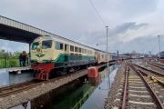 KAI Lakukan Penyesuaian Operasional di Wilayah Semarang, Jalur Semarang Tawang - Alastua Masih Belum Dapat Dilalui Akibat Genangan Air